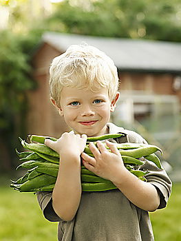 Similar – Image, Stock Photo Childhood | own harvest
