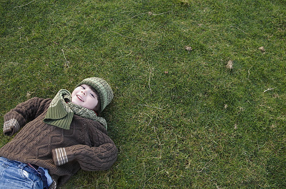 Similar – Image, Stock Photo chillout Man Fellow Grass