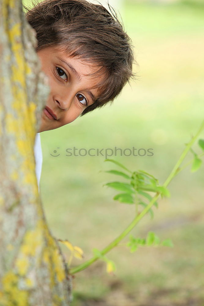 Similar – Image, Stock Photo Anticipation Child Spring