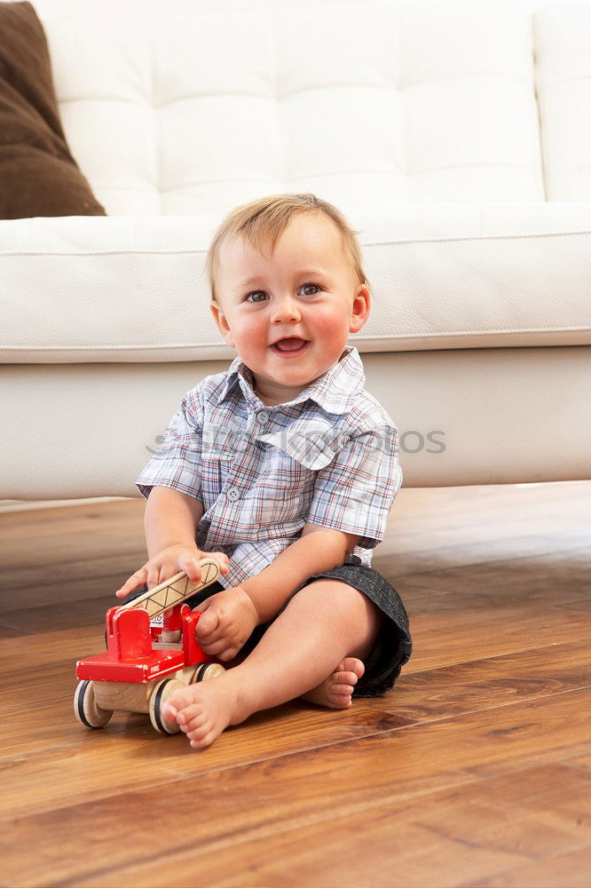 Similar – Image, Stock Photo happy toddler girl in pyjamas