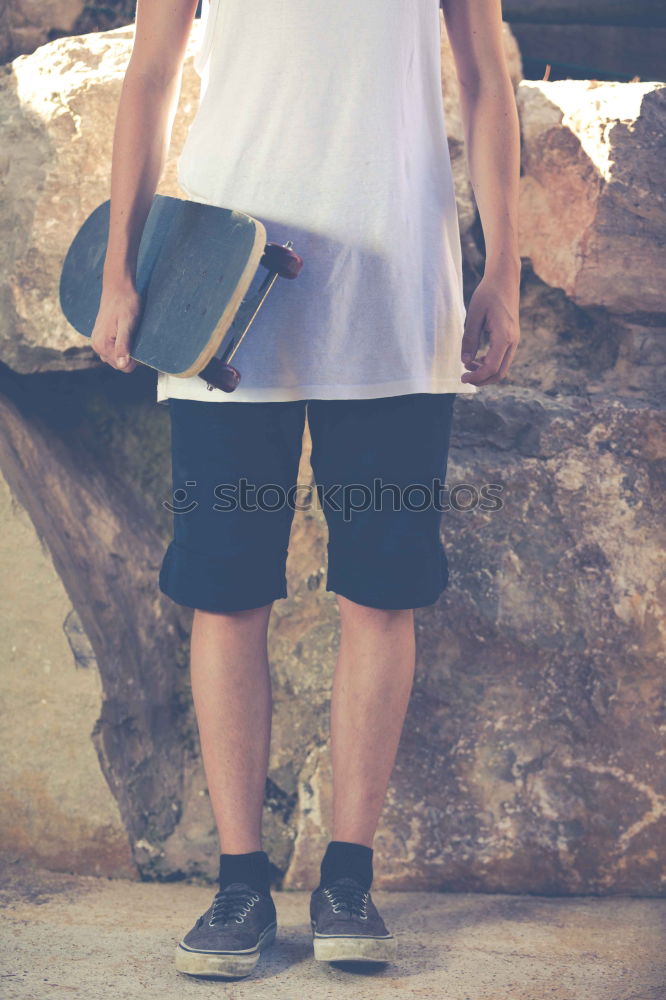 Similar – Image, Stock Photo 0815 AST | Mauergirl