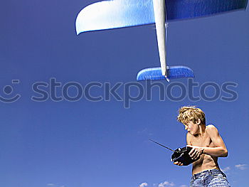 Image, Stock Photo sunbath Summer Sunshade