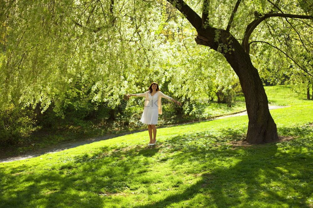 Similar – Image, Stock Photo Jule by the tree