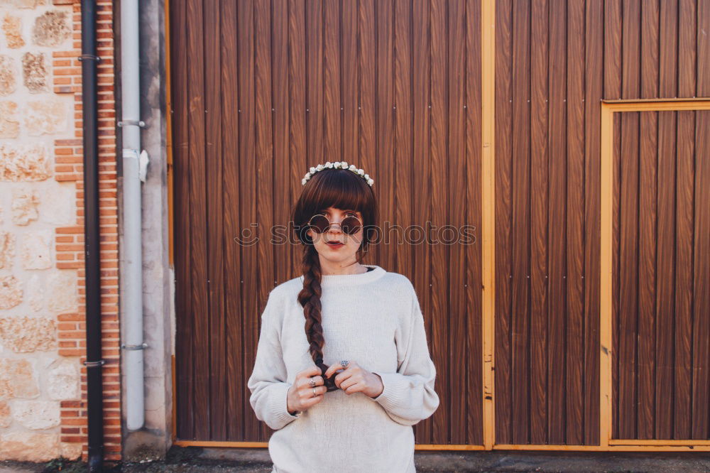 Similar – Image, Stock Photo Sensual stylish woman on street