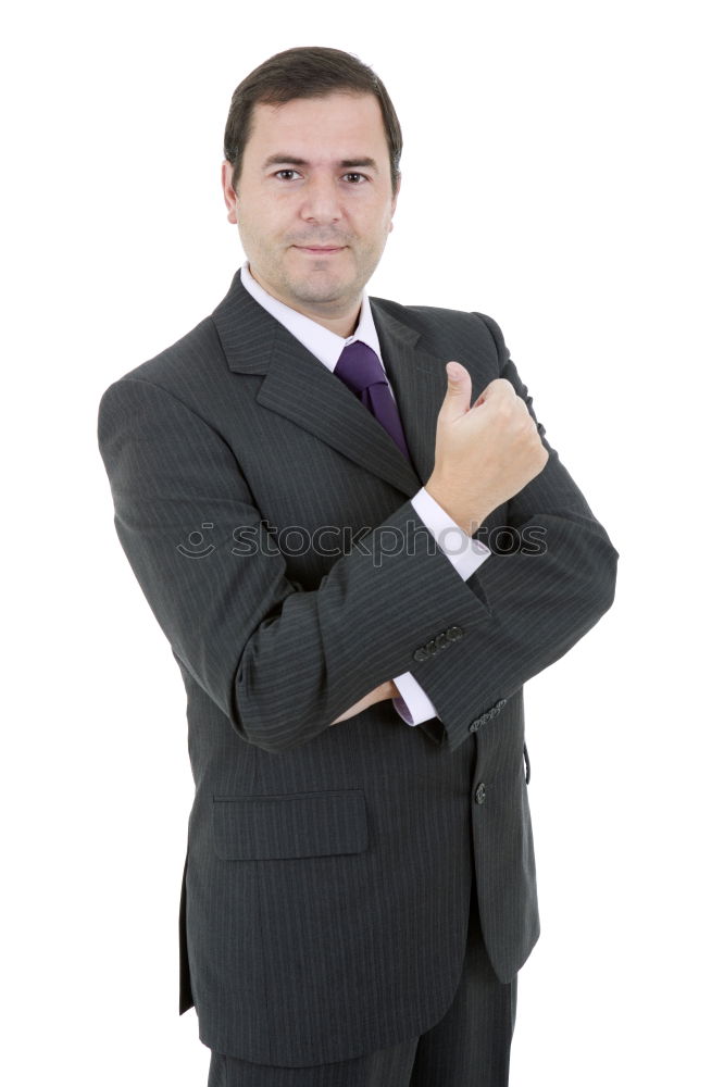 Similar – studio shot of businessman