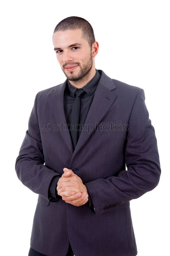 Similar – Young businessman near a modern office building