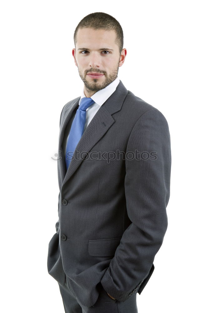 Similar – studio shot of businessman