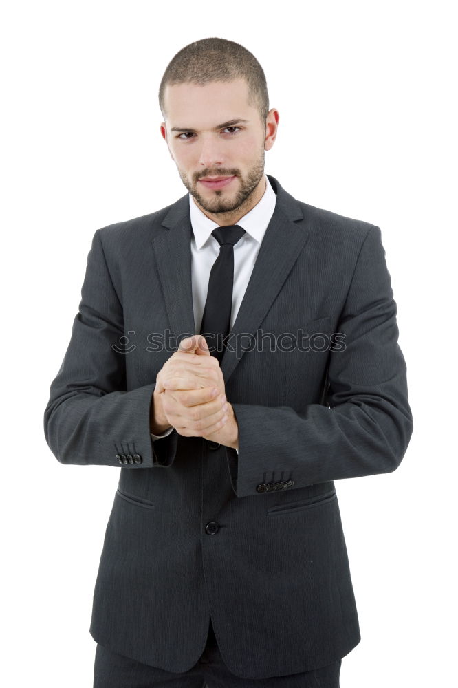 Similar – Young businessman near a modern office building