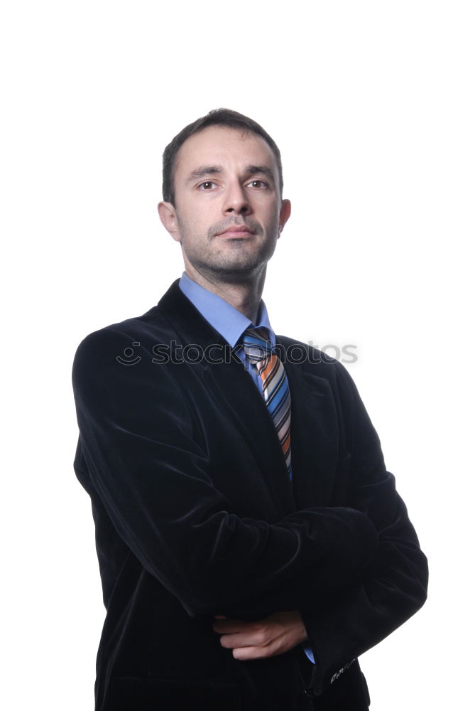 Similar – studio shot of businessman