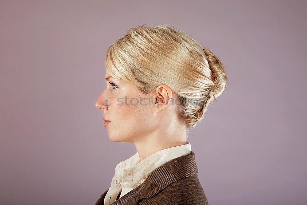 Similar – Image, Stock Photo fashion woman looking up