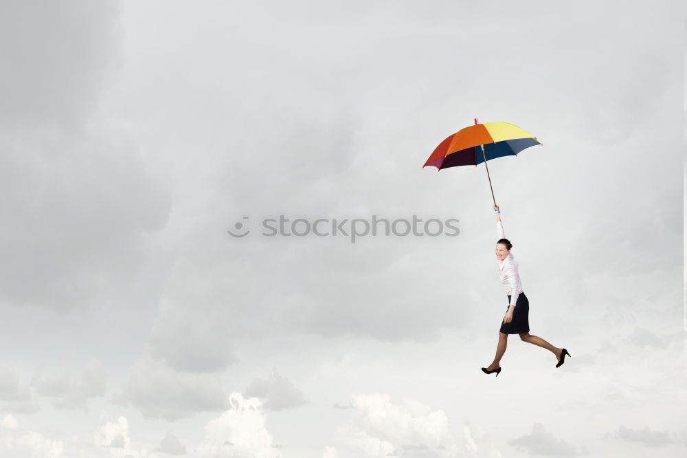 Similar – Child looking at the water from a ship