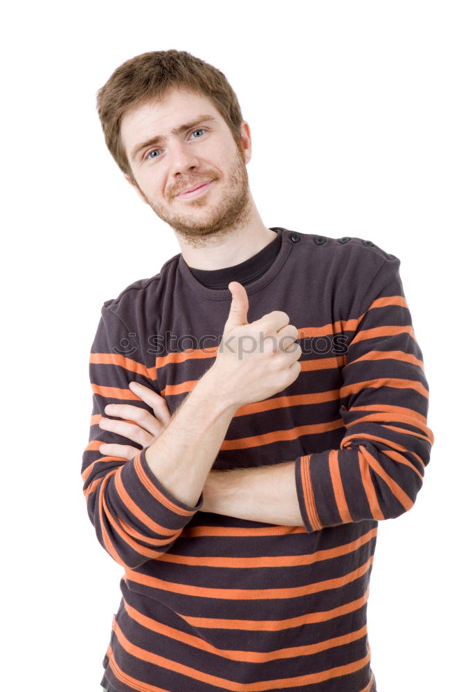 Similar – Image, Stock Photo Senior Man Exercising In Park