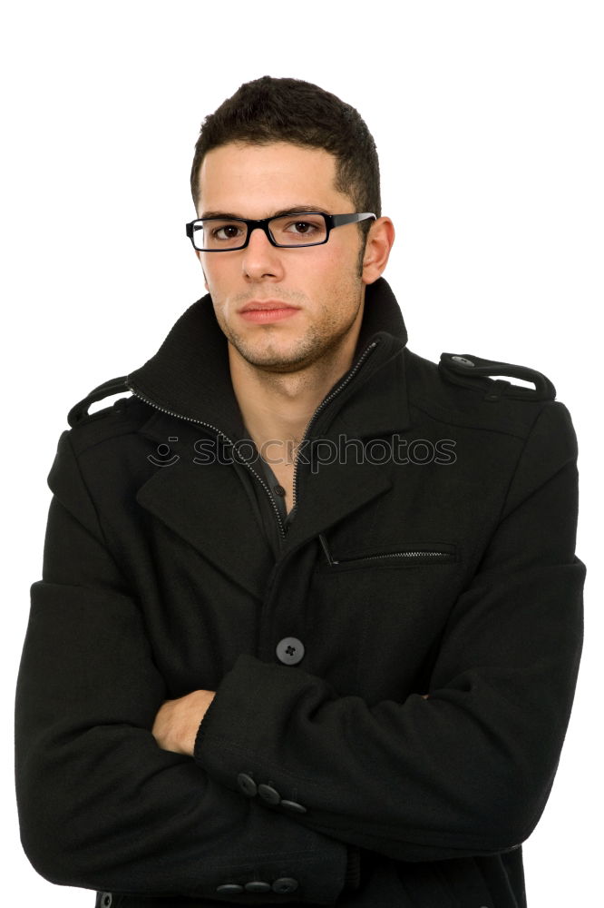 Similar – Image, Stock Photo stylish guy in retro glasses