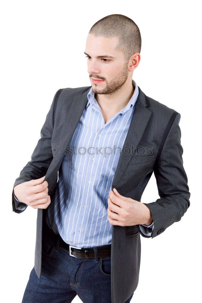 Similar – Bearded man wearing british elegant suit outdoors