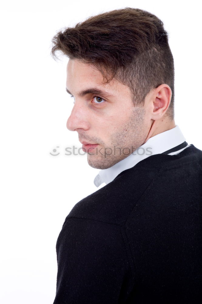 Similar – Young man with coffee on street