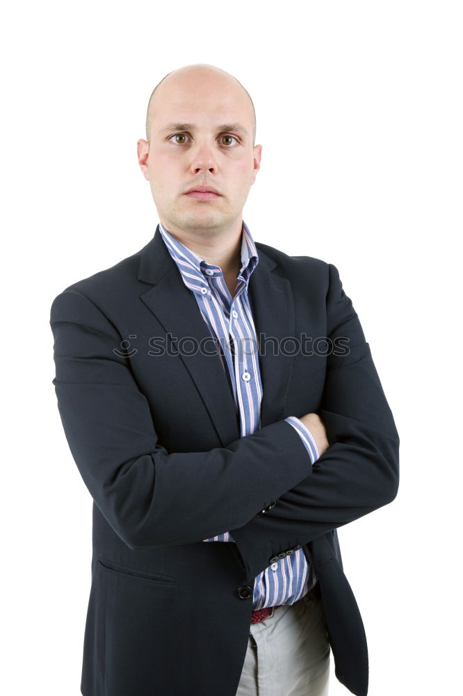 Similar – studio shot of businessman