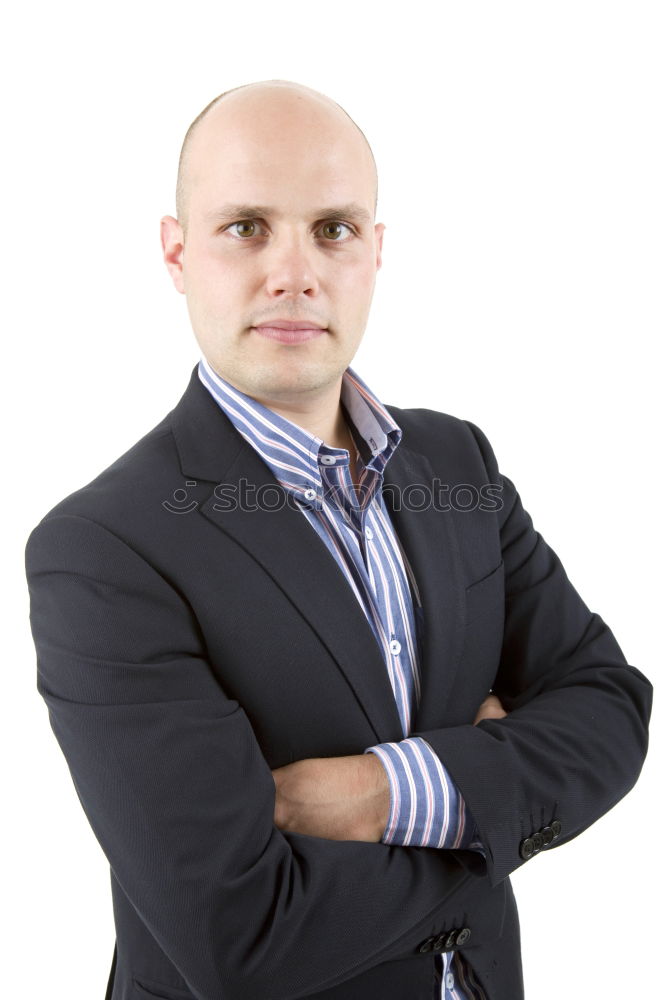 Similar – studio shot of businessman