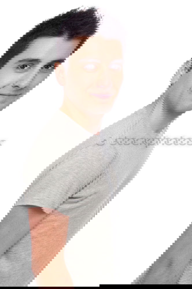 Similar – Image, Stock Photo tram Masculine Young man