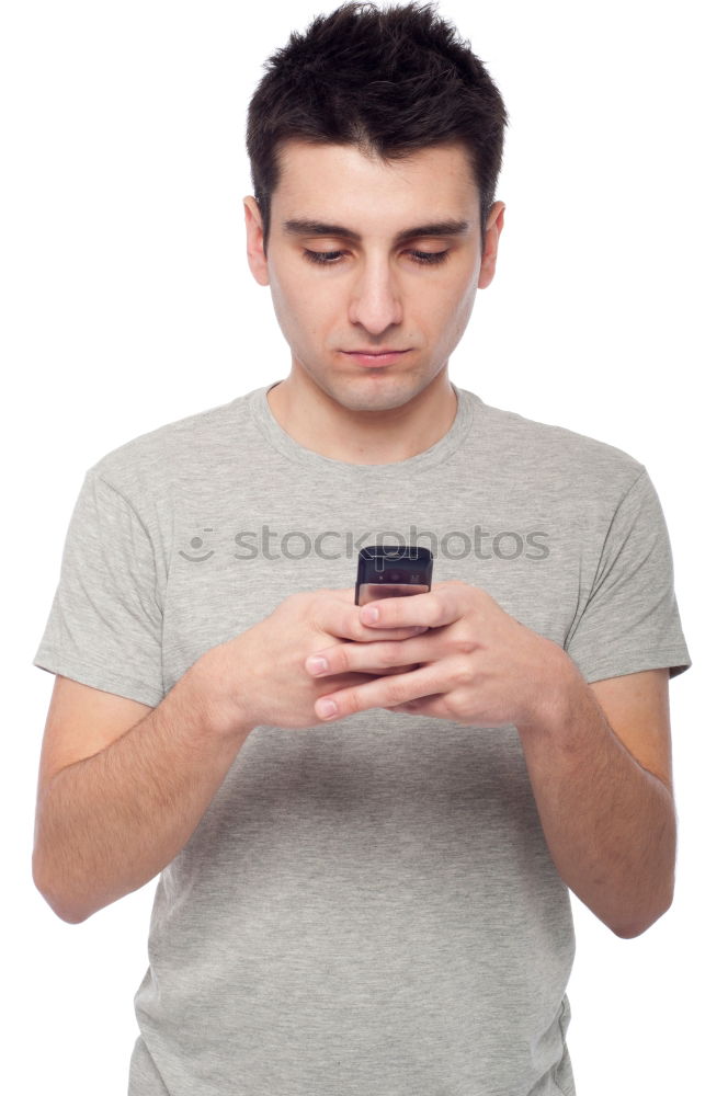 Similar – Image, Stock Photo #S# What now? Cellphone