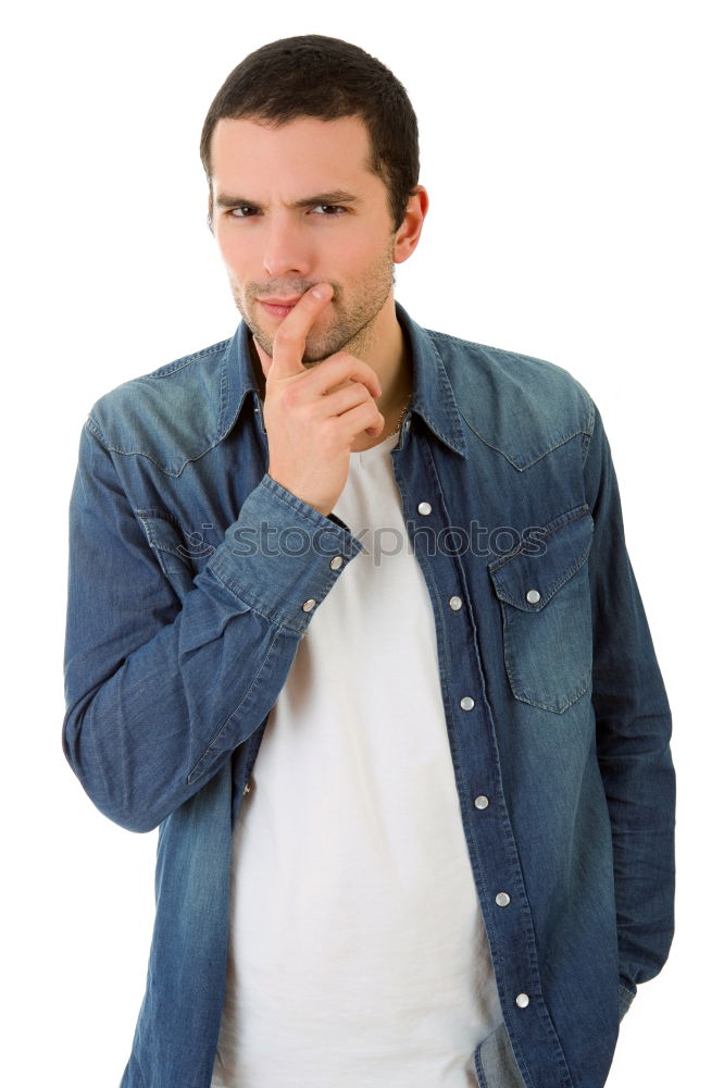Similar – Image, Stock Photo Confident attractive mulatto man smoking a cigarrette