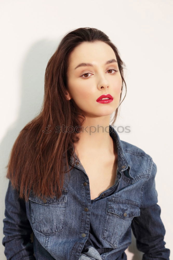 Similar – Image, Stock Photo nastya Feminine Woman