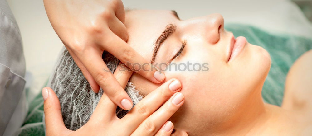 Similar – Image, Stock Photo back massage Healthy