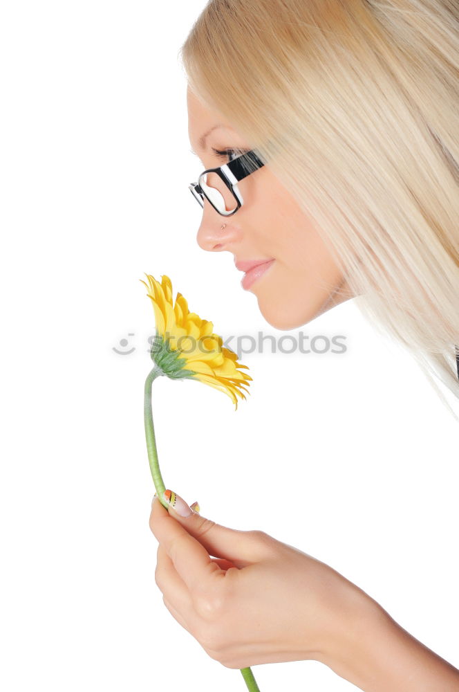 Similar – aerial Hand Dandelion Blow