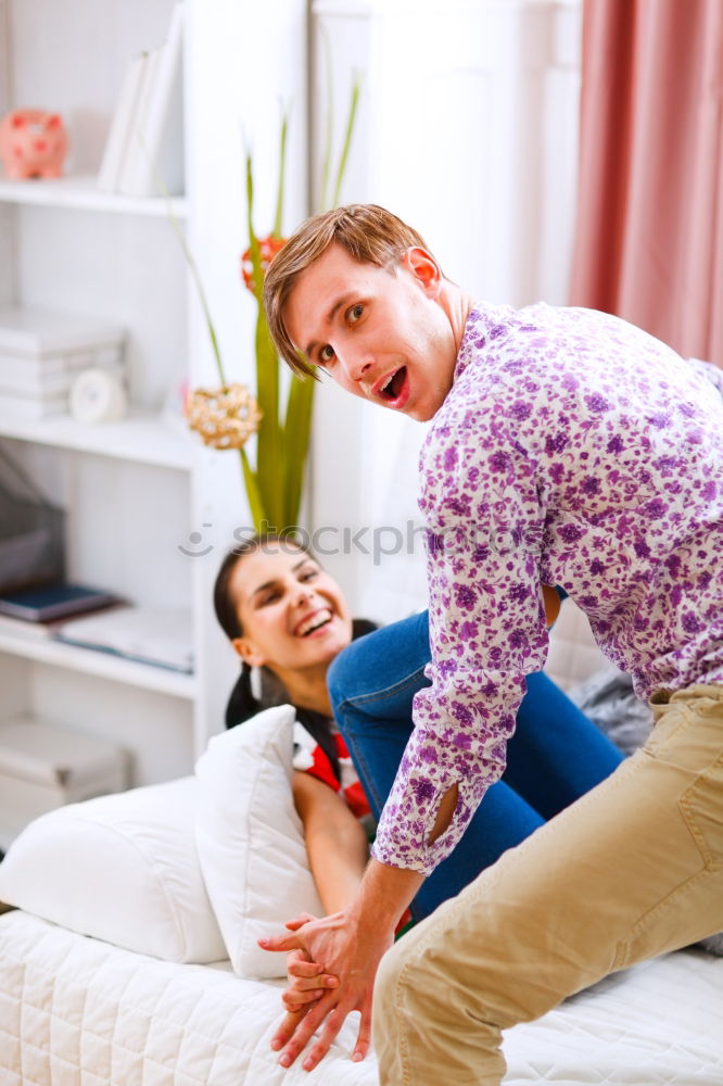 Similar – Image, Stock Photo Woman hand with powder near lady