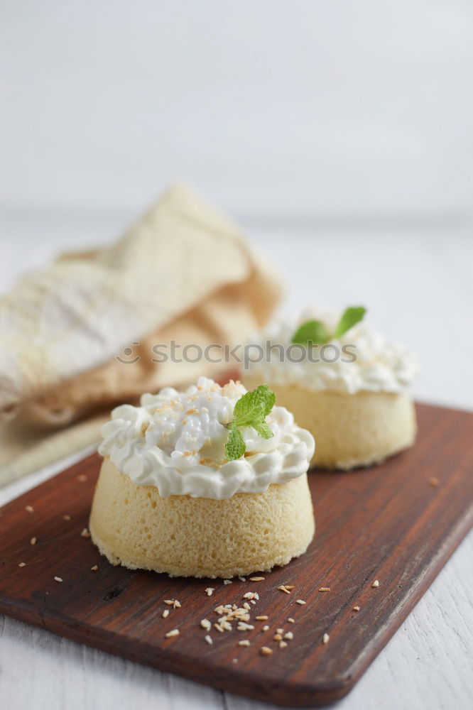 Similar – Crispbread with Cottage Cheese