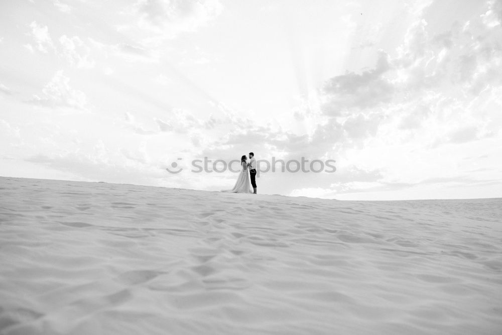 Similar – Image, Stock Photo Man on the horizon