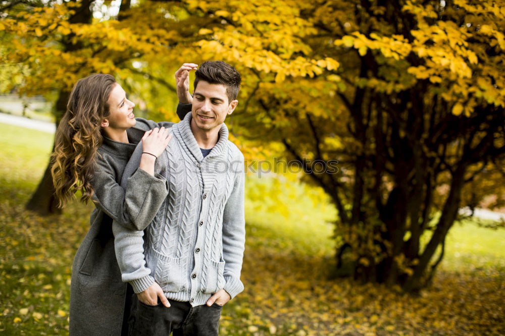 Similar – happy lovers on Holiday in the alps mountains