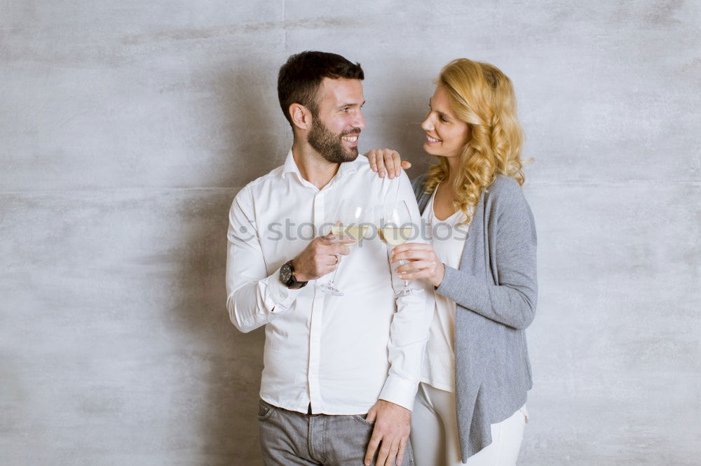 Similar – Image, Stock Photo Kiss me Young woman