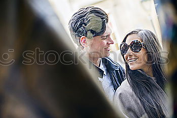 Image, Stock Photo Eskimo kissing 2