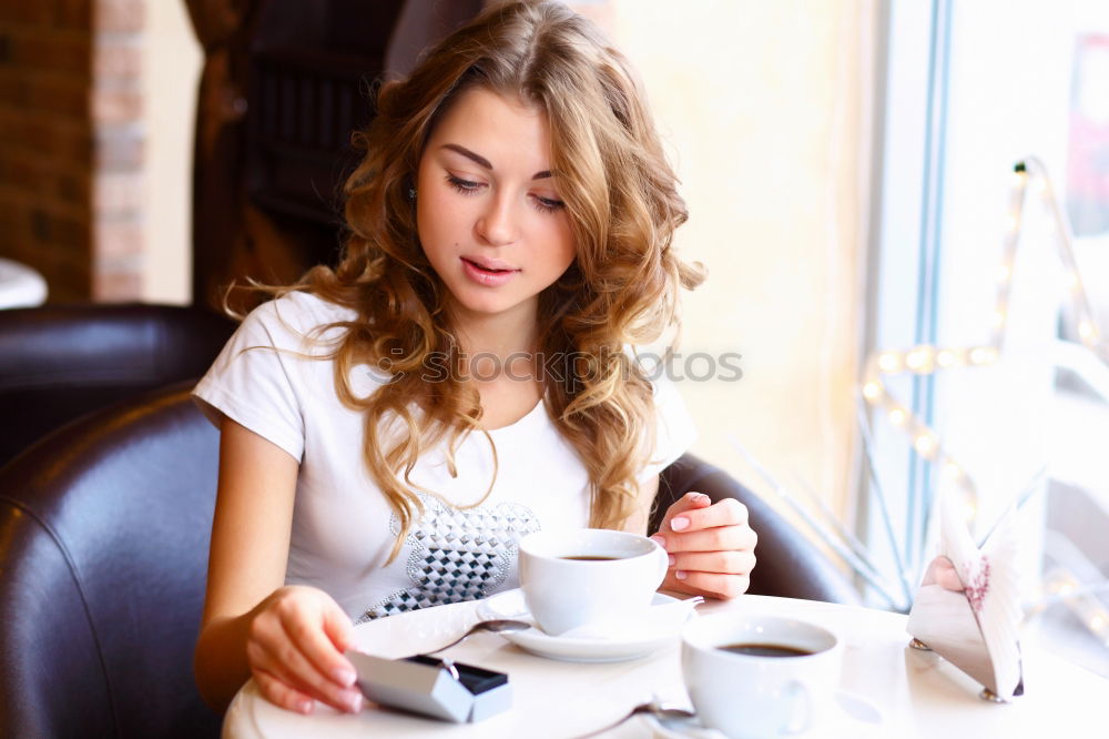 young sick woman healing at home