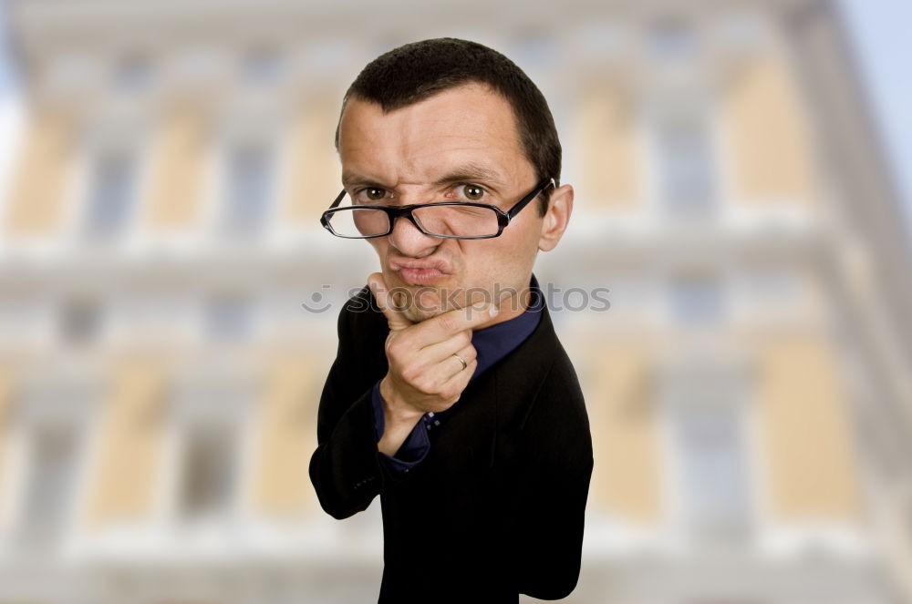 Similar – Image, Stock Photo listen To talk Man