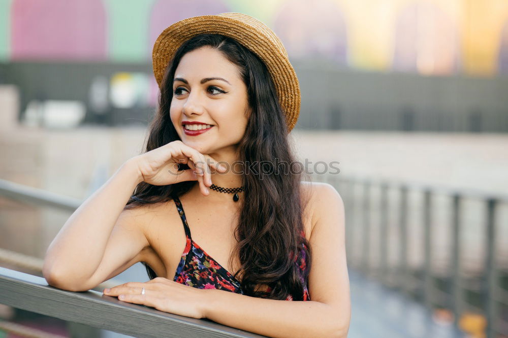 Similar – Image, Stock Photo Woman in red coat with mobile phone in hands, smartphone, urban scene