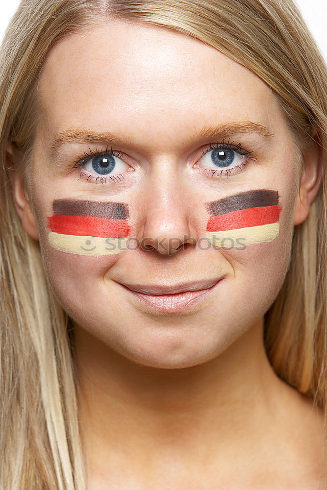 Similar – Image, Stock Photo oooh schland … Face