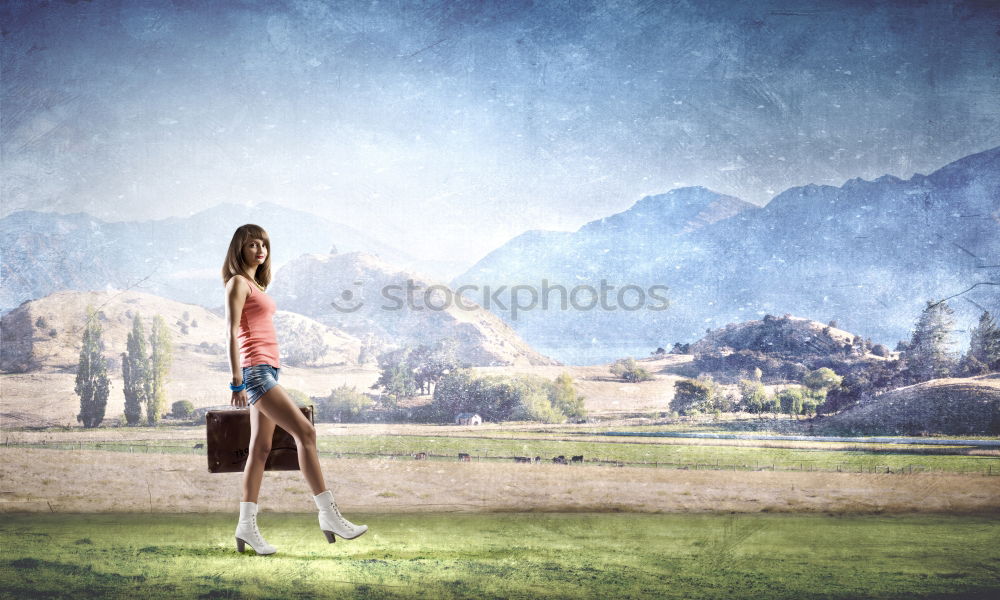 Similar – Image, Stock Photo on the hill Gjirokastras