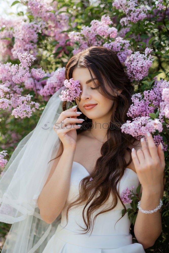 Similar – Image, Stock Photo Pretty brunette woman