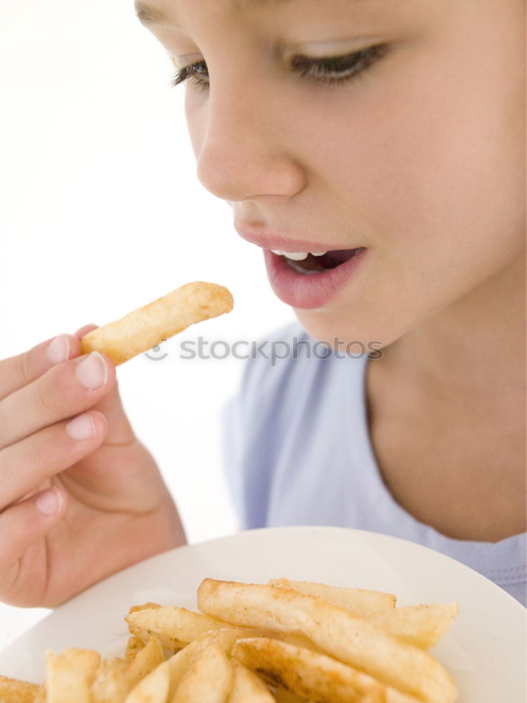 Similar – Image, Stock Photo tasty fries Nutrition