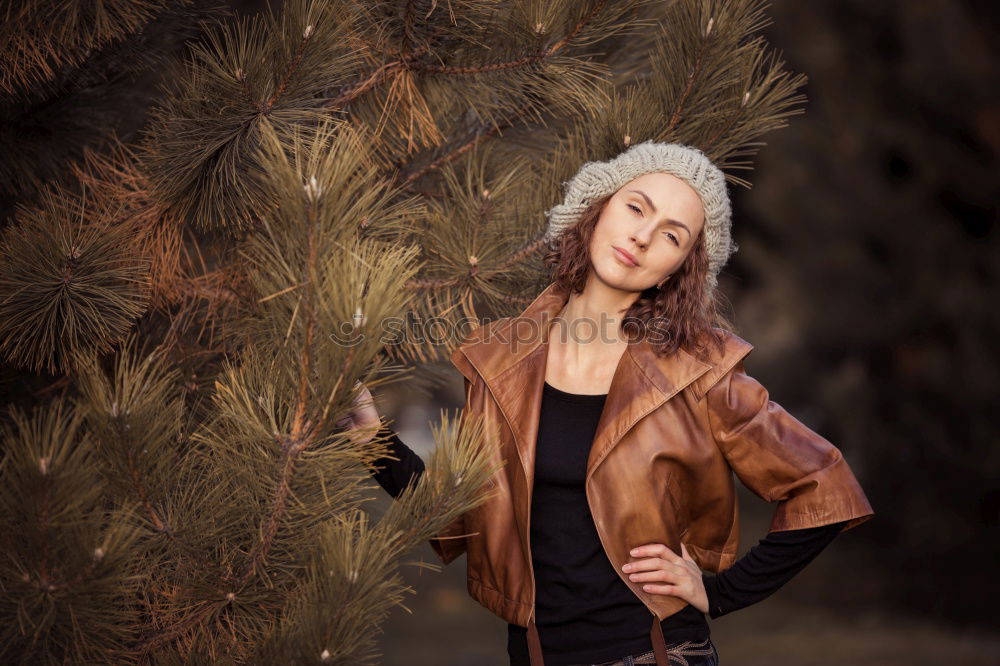 Similar – Image, Stock Photo fresh breeze… blonde, winter, hair tousled