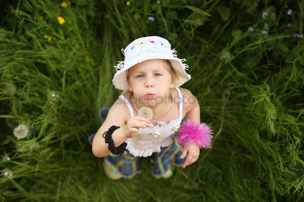 Similar – Image, Stock Photo look here Toddler Child