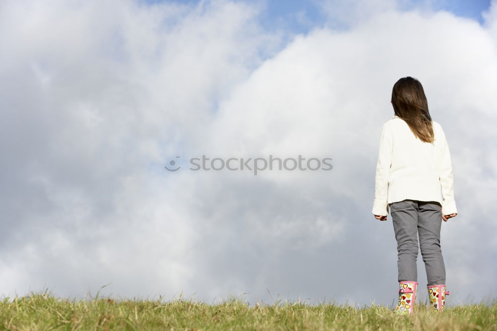 Similar – Ausblick Aussicht Frau