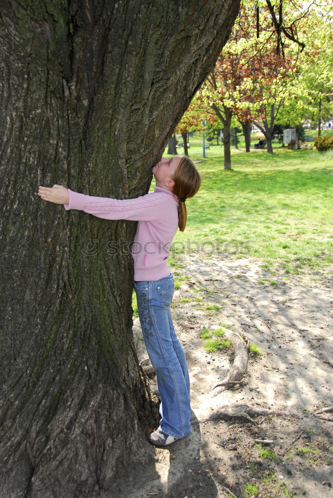 Similar – Foto Bild ich komme auch … Baum