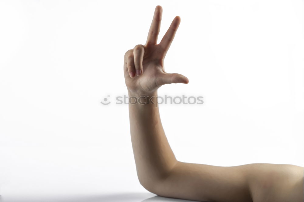 Similar – Image, Stock Photo Woman lying on wooden table with crossed naked strong legs