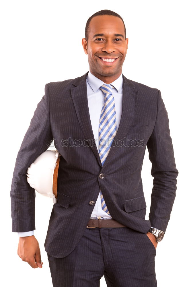 Similar – Serious attractive businessman walking down an urban street