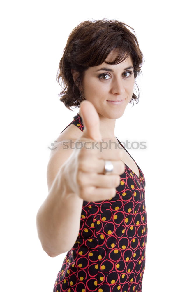 Similar – Image, Stock Photo Woman with monkey mask scratching her head