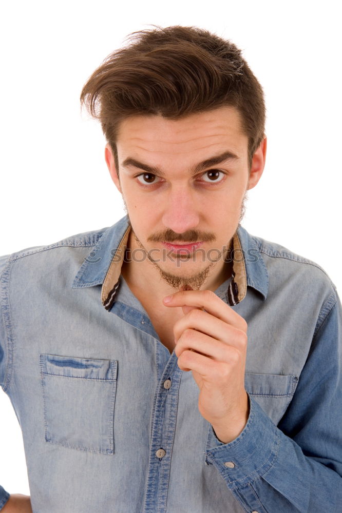 Similar – Young man in urban background wearing casual clothes