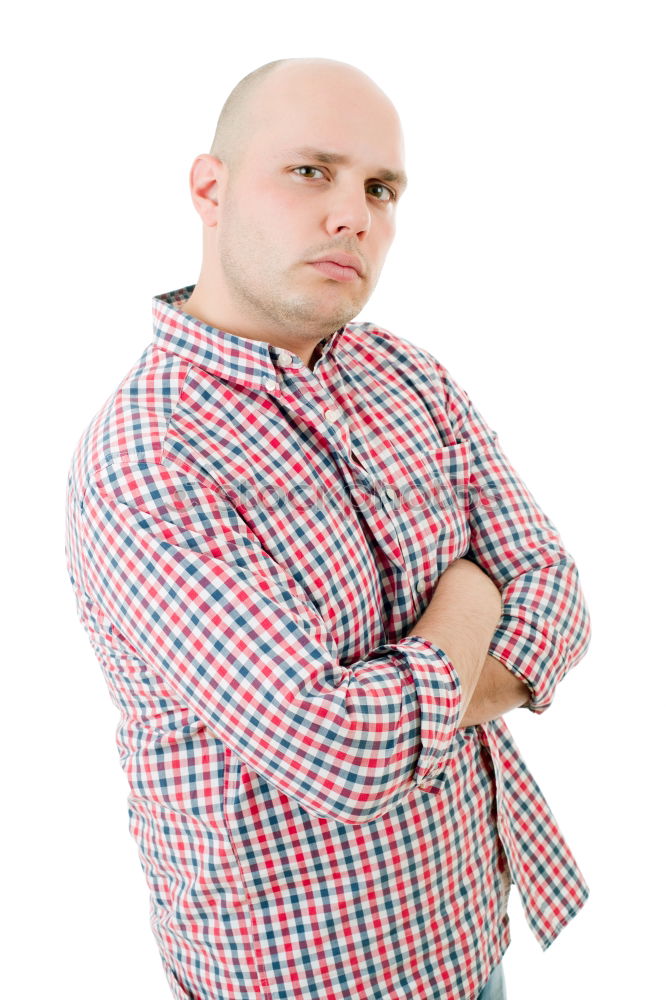 Similar – Close up Semi Bald Man Leaning Forward