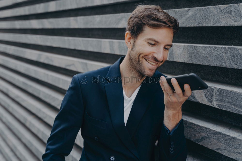 Similar – Image, Stock Photo Portrait of a man in a jumpsuit